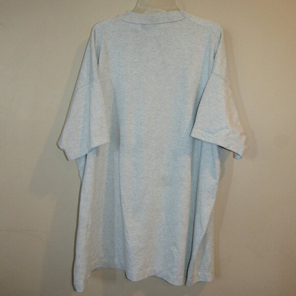 Vtg 80s Beans Again Cowboy Western Gary Grant Air Ways Heather Gray T Shirt XXXL - Picture 3 of 6